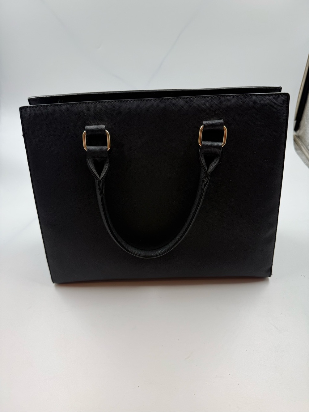 Call it spring black purse handbag 14 x 11 inch